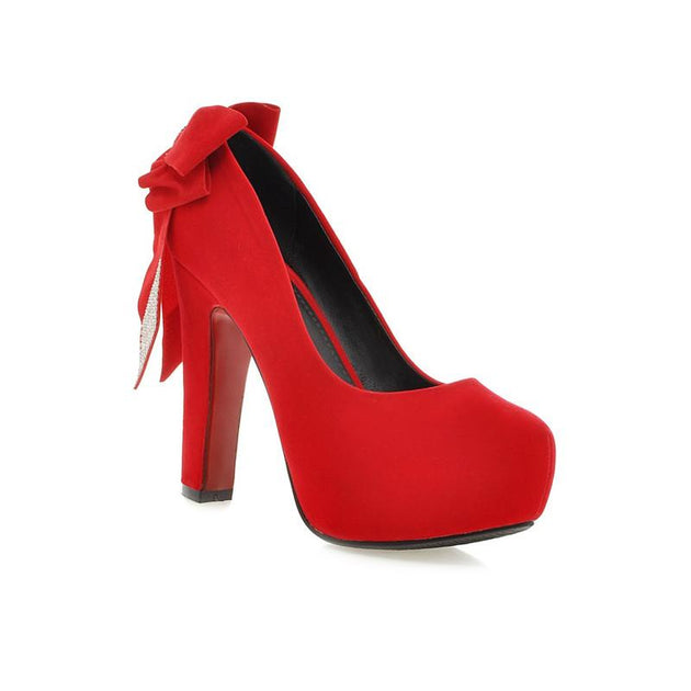 Women's Bow-Knot Pumps - TrendSettingFashions 