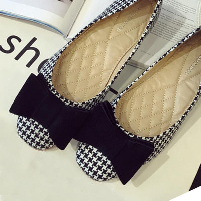 Elegant Bowtie Flats - TrendSettingFashions 