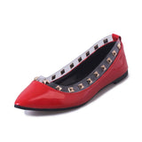 Women's Rivet Style Fashion Flats - TrendSettingFashions 