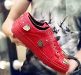 Men's Metal Sequin Designer Shoes - TrendSettingFashions 