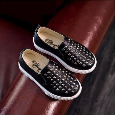 Kids Fashion Rivet Slip On's - TrendSettingFashions 