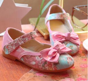 Girls Lace Decoration Flats - TrendSettingFashions 