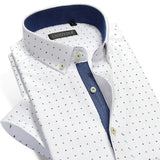 Men's Fashion Collar Button-Down Shirt Up To 4XL - TrendSettingFashions 