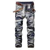 Men's Retro Denim Jeans Up To Size 42 - TrendSettingFashions 