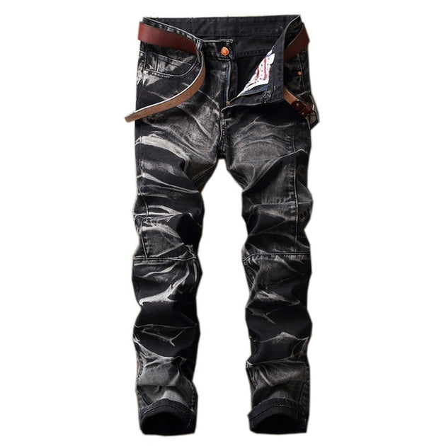 Men's Retro Denim Jeans Up To Size 42 - TrendSettingFashions 