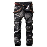 Men's Retro Denim Jeans Up To Size 42 - TrendSettingFashions 