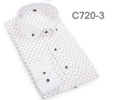 Men's Polka Dot Designer Shirt - TrendSettingFashions 