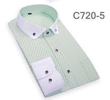 Men's Polka Dot Designer Shirt - TrendSettingFashions 