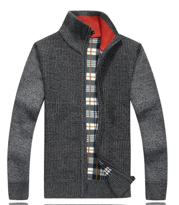 Men's Wool Zip Up - TrendSettingFashions