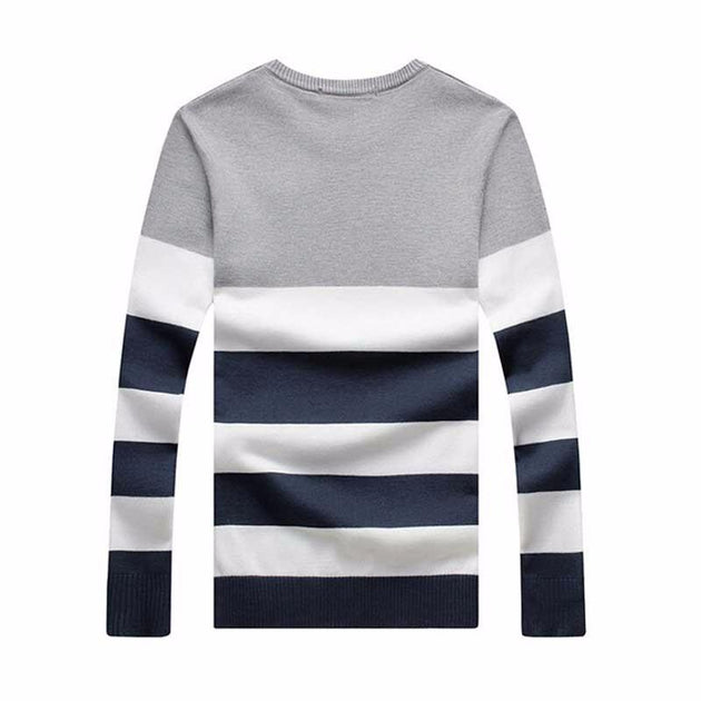 Men's Casual Pullover Sweater - TrendSettingFashions 
