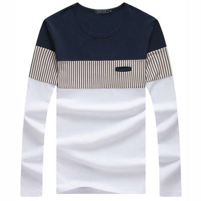 Men's Long Sleeve Fashion Tee - TrendSettingFashions 