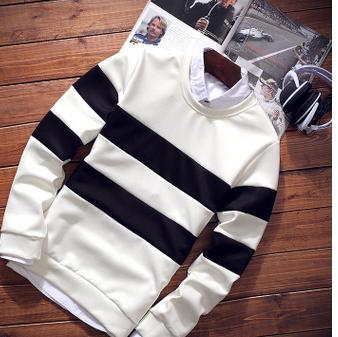 Men's Double Stripe Pullover - TrendSettingFashions 