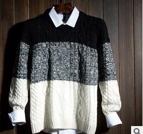 Men's Thick Recreational Sweater - TrendSettingFashions 