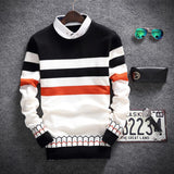 Men's 2 Collar Sweater - TrendSettingFashions 