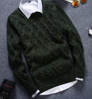 Men's 2 Tone Sweater - TrendSettingFashions 