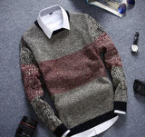 Men's 2 Tone Sweater - TrendSettingFashions 