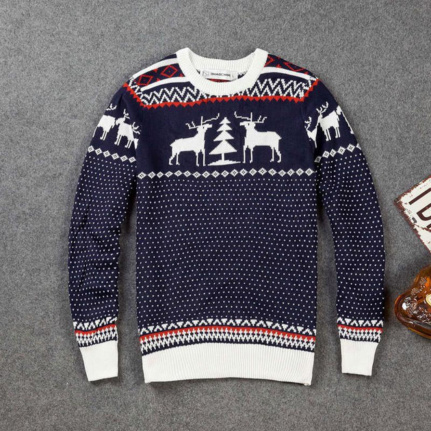 Men's X-Mass Style Sweater - TrendSettingFashions 