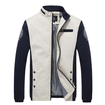 Men's Sleek Zip Up Fashion Coat - TrendSettingFashions 