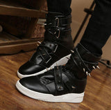 Men's Spiked Up Designer Boots - TrendSettingFashions 