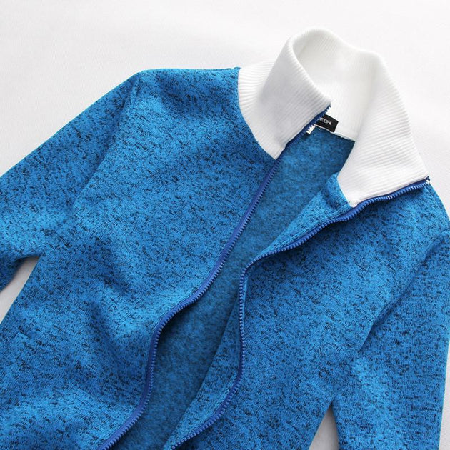 Men's Stylish Zip Up Jacket - TrendSettingFashions 