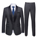 Men's Color Matching 3pcs Suit Up To 4XL In 8 Colors! - TrendSettingFashions 