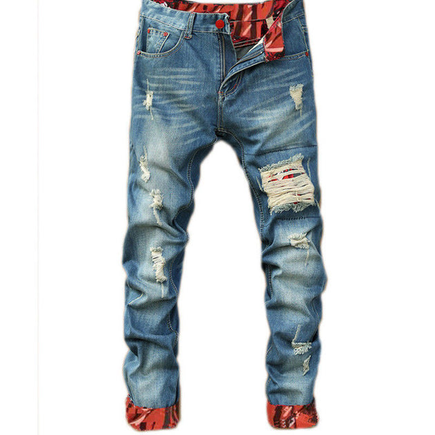 Men's Loose Robin Jeans - TrendSettingFashions 