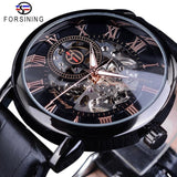 Mechanical Skeleton Dress Watch In 9 Colors - TrendSettingFashions 