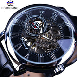 Mechanical Skeleton Dress Watch In 9 Colors - TrendSettingFashions 