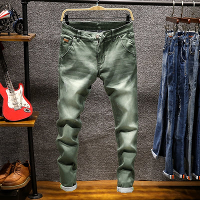 Men's Stretch Casual Jeans Up To Size 38 - TrendSettingFashions 