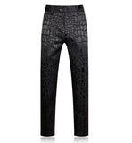 Men's Crocodile Pattern 2 Pc Suit Up To 6XL - TrendSettingFashions 