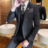 Men's Elegant Fashion Suit Up To 3XL - TrendSettingFashions 