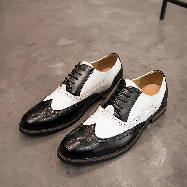 Men's Vintage Formal Dress Shoes - TrendSettingFashions 