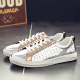 Men's Sequined Low Tops - TrendSettingFashions 