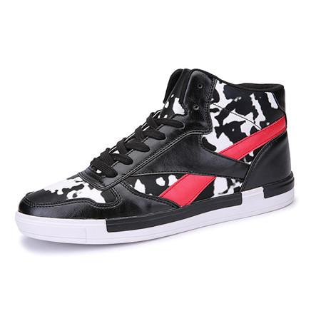 Men's High Top High Fashion Lace Ups In 3 Colors - TrendSettingFashions 