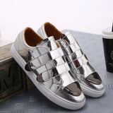 Men's High Shine Low Tops - TrendSettingFashions 