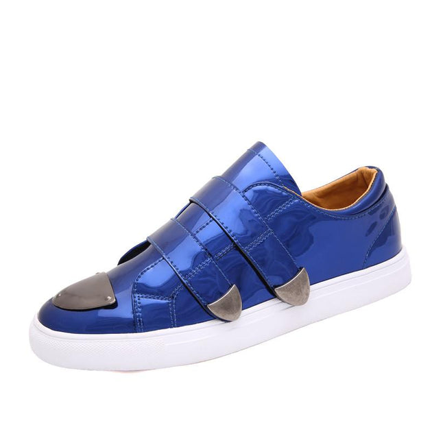 Men's High Shine Low Tops - TrendSettingFashions 