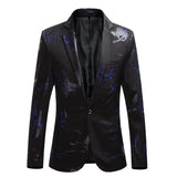 Men's Fashion Print Blazer - TrendSettingFashions 