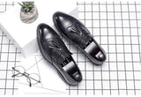 Men's Vintage Brogue Dress Shoes Up To Size 11 - TrendSettingFashions 
