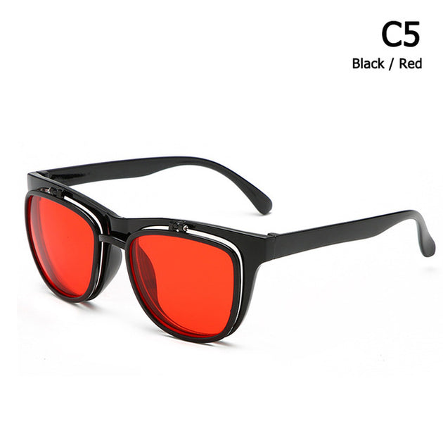 Men's Flip Up Lens Sunglasses - TrendSettingFashions 