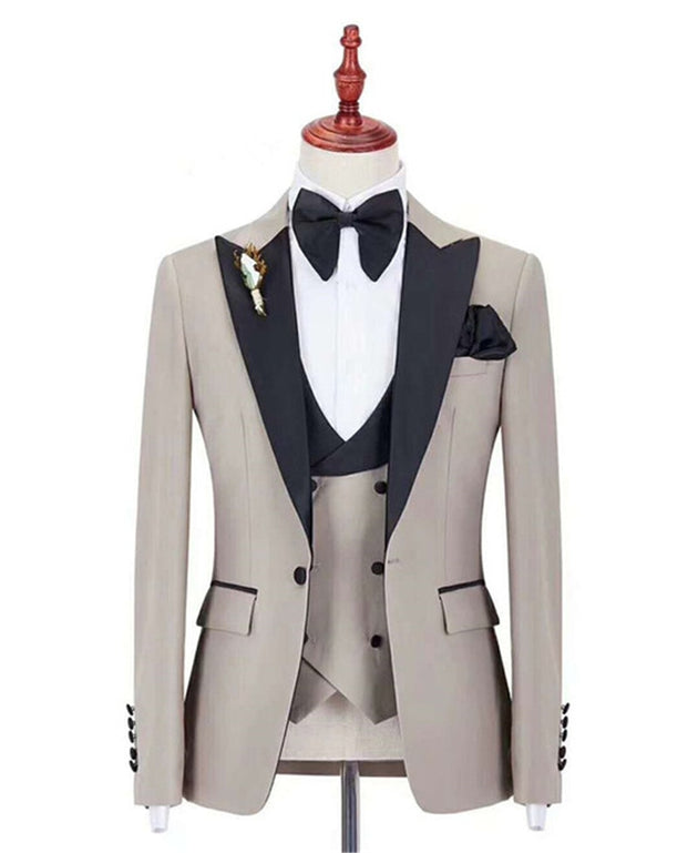 Men's Wedding 3 Piece Suit Up To 6XL - TrendSettingFashions 