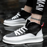 Men's Vintage High Top Street Sneakers - TrendSettingFashions 