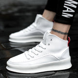 Men's Vintage High Top Street Sneakers - TrendSettingFashions 