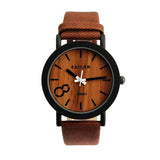 Men's Wooden Simulation Style Watch 8 Color Options - TrendSettingFashions 