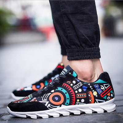 Men's Fashion Multi Colored Shoes - TrendSettingFashions 