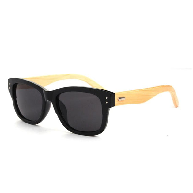 Men's 2 Color Bamboo Sunglasses In 6 Color Options - TrendSettingFashions 