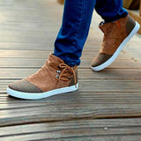 Men's Fashion Stylish Corduroy Shoes In 2 Colors - TrendSettingFashions 