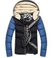 Men's Patchwork Thick Hooded Jacket In 4 Colors - TrendSettingFashions 