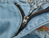 Men's Spring Biker Fashion Jeans - TrendSettingFashions 