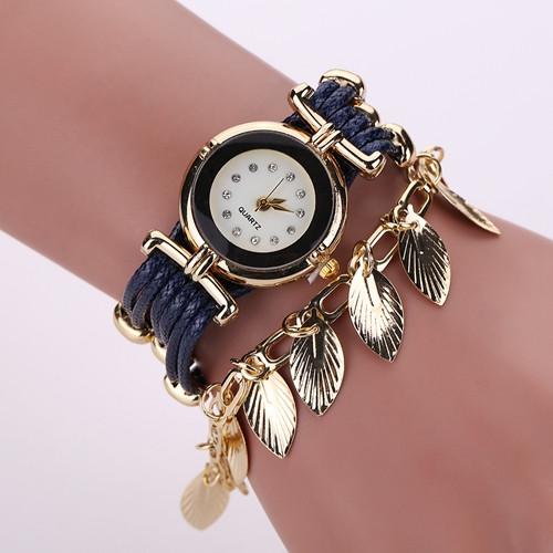 Women's Fashion Feather Style Watch In 7 Colors - TrendSettingFashions 