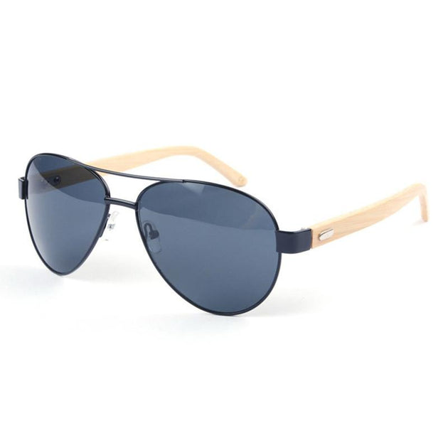 Men's Aviator Bamboo Glasses With 7 Color Options! - TrendSettingFashions 